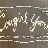 Cowgirl Yarn T-Shirt Short Sleeve Crew neck
