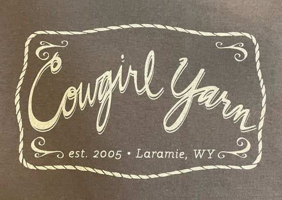Cowgirl Yarn T-Shirt Short Sleeve Crew neck