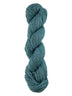 A teal skein of Mountain Meadow Wool Green River yarn