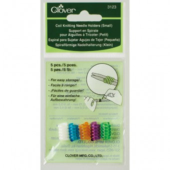 Clover Coil Knitting Needle Holders - Small