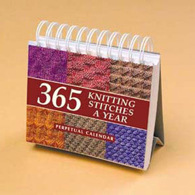 A Year of Knitting Stitches: A Stitch-a-Day Perpetual Calendar [Book]