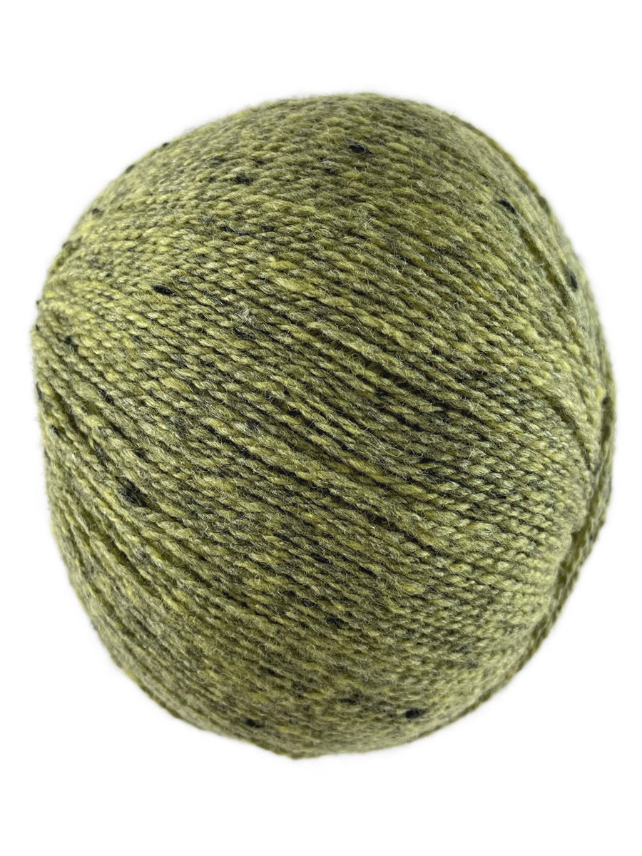 A green skein of Queensland Collection Kathmandu yarn