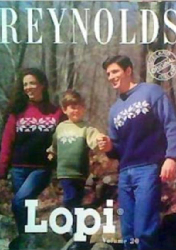 Cover of Reynolds Lopicolor pattern book