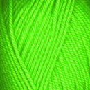 Photo of a neon green sample of Encore Plymouth Yarn