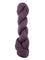 A purple skein of Mountain Meadow Wool Green River yarn