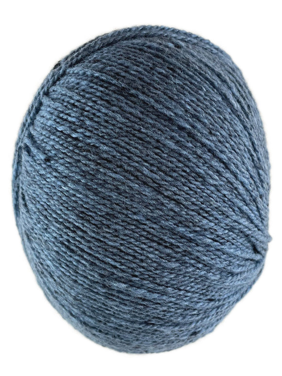 A blue skein of Queensland Collection Kathmandu yarn