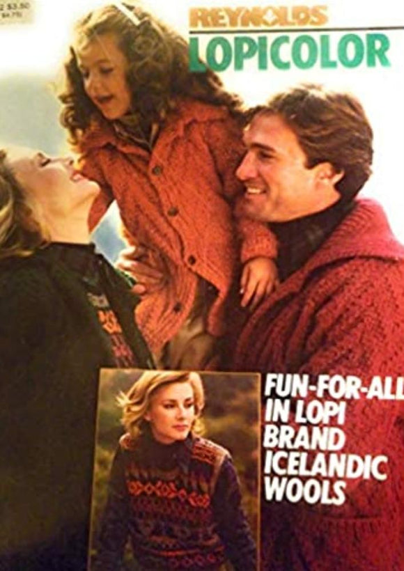 Cover of Reynolds Lopicolor pattern book