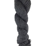 A gray skein of Brown Sheep Prairie Spun DK yarn