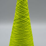 Lunatic Fringe Yarns 5/2 Tubular Spectrum Cones 1.5oz color yellow