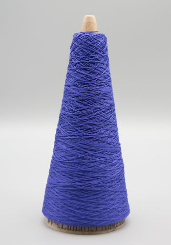 Lunatic Fringe Yarns 3/2 Tubular Spectrum Cones 1.5 oz color royal blue