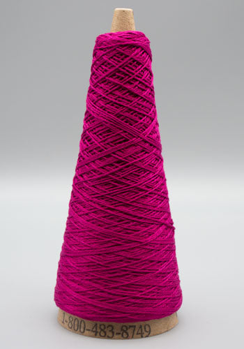 Lunatic Fringe Yarns 3/2 Tubular Spectrum Cones 1.5 oz color pink