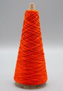 Lunatic Fringe Yarns 5/2 Tubular Spectrum Cones 1.5oz color orange