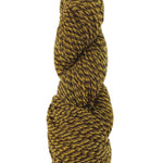 A yellow marled skein of Mountain Meadow Wool Cora yarn