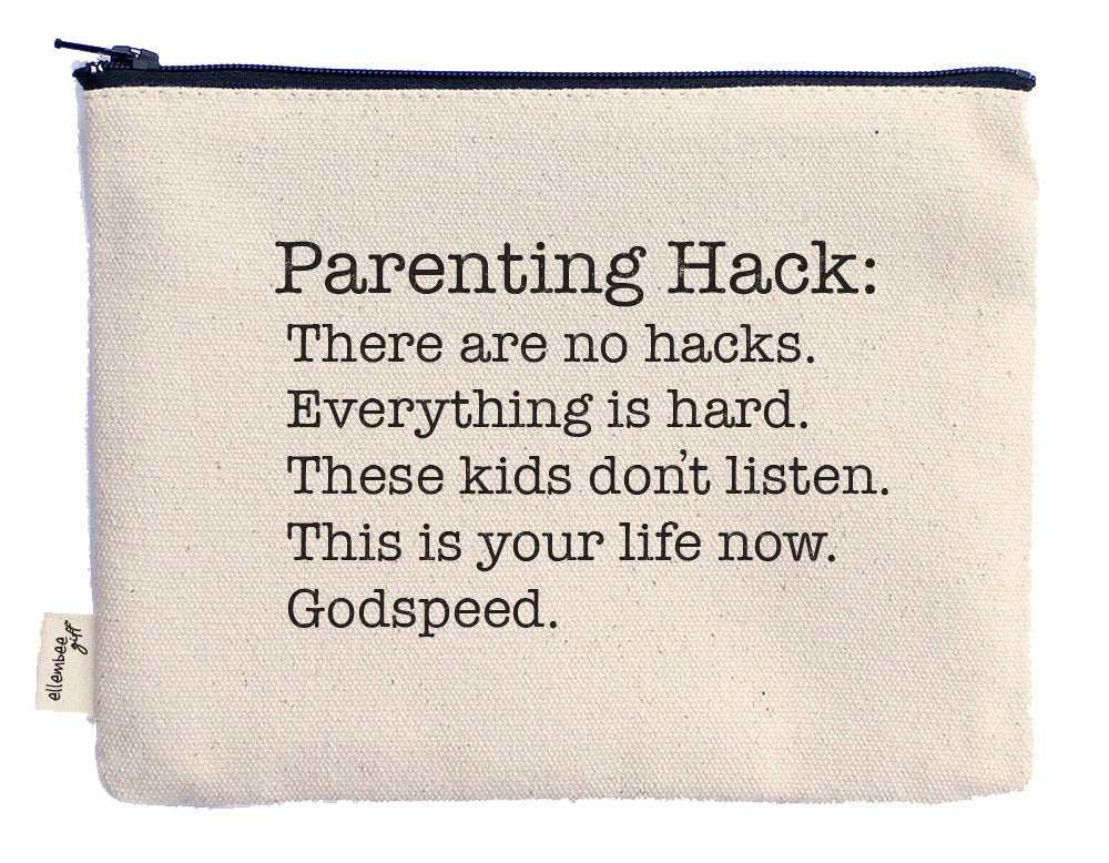 Ellembee Gift Sassy Zipper Pouch parenting hack
