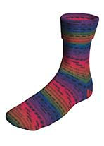 Lang Super Soxx yarn color rainbow