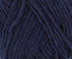 A close up photo of blue Istex Lettlopi yarn