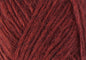A close up photo of red Istex Lettlopi yarn