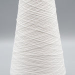 Lunatic Fringe Yarns 8/2 American Maid Unmercerized Cotton Cones 8oz color bleach