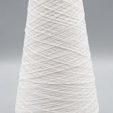 Lunatic Fringe Yarns 8/2 American Maid Unmercerized Cotton Cones 8oz color bleach