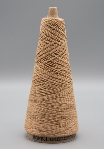 Lunatic Fringe Yarns American Maid Cotton yarn color dark brown