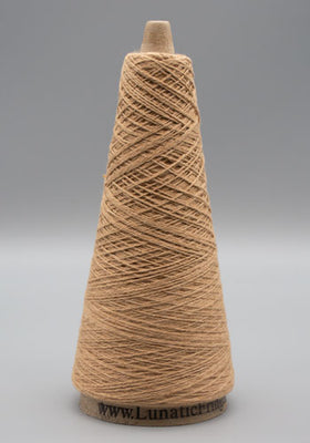 Lunatic Fringe Yarns American Maid Cotton yarn color dark brown