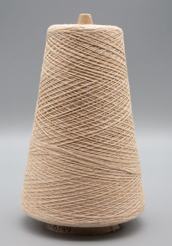 Lunatic Fringe Yarns 8/2 American Maid Unmercerized Cotton Cones 8oz color light brown