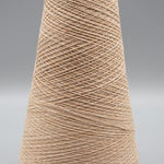 Lunatic Fringe Yarns 8/2 American Maid Unmercerized Cotton Cones 8oz color light brown