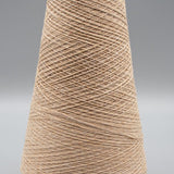 Lunatic Fringe Yarns 8/2 American Maid Unmercerized Cotton Cones 8oz color light brown