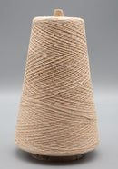 Lunatic Fringe Yarns 8/2 American Maid Unmercerized Cotton Cones 8oz color light brown