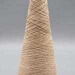 Lunatic Fringe Yarns American Maid Cotton yarn color light brown