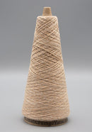 Lunatic Fringe Yarns American Maid Cotton yarn color light brown