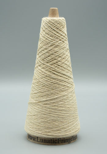 Lunatic Fringe Yarns American Maid Cotton yarn color light green