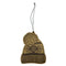 A Needle Runs Through It- Wooden Ornament- Hat