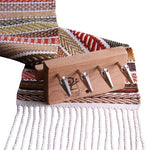 Ashford Fringe Twister with a finished fringe project