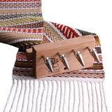 Ashford Fringe Twister with a finished fringe project