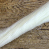White BFL / Kid Mohair 70/30