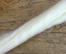 White BFL / Kid Mohair 70/30-2