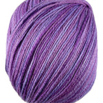 A colorful skein of Universal Bamboo Pop yarn
