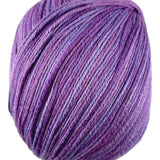 A colorful skein of Universal Bamboo Pop yarn