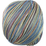 A colorful skein of Universal Bamboo Pop yarn