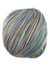 A colorful skein of Universal Bamboo Pop yarn
