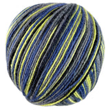 A colorful skein of Universal Bamboo Pop yarn