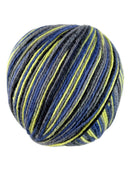 A colorful skein of Universal Bamboo Pop yarn