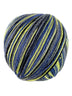 A colorful skein of Universal Bamboo Pop yarn
