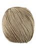 A tan skein of Universal Bamboo Pop yarn