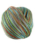 A colorful skein of Universal Bamboo Pop yarn