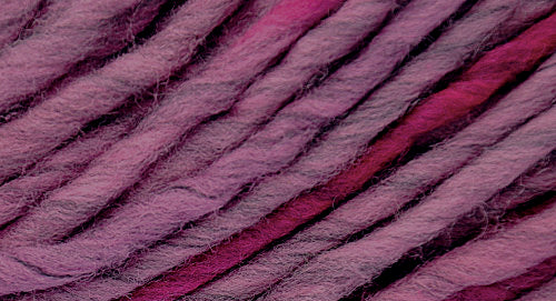 Brown Sheep Burly Spun yarn color  rosy velvet