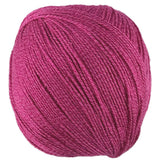 A pink skein of Universal Bamboo Pop yarn