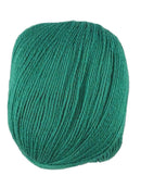 A green skein of Universal Bamboo Pop yarn