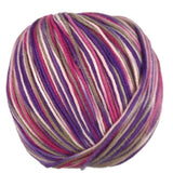 A colorful skein of Universal Bamboo Pop yarn